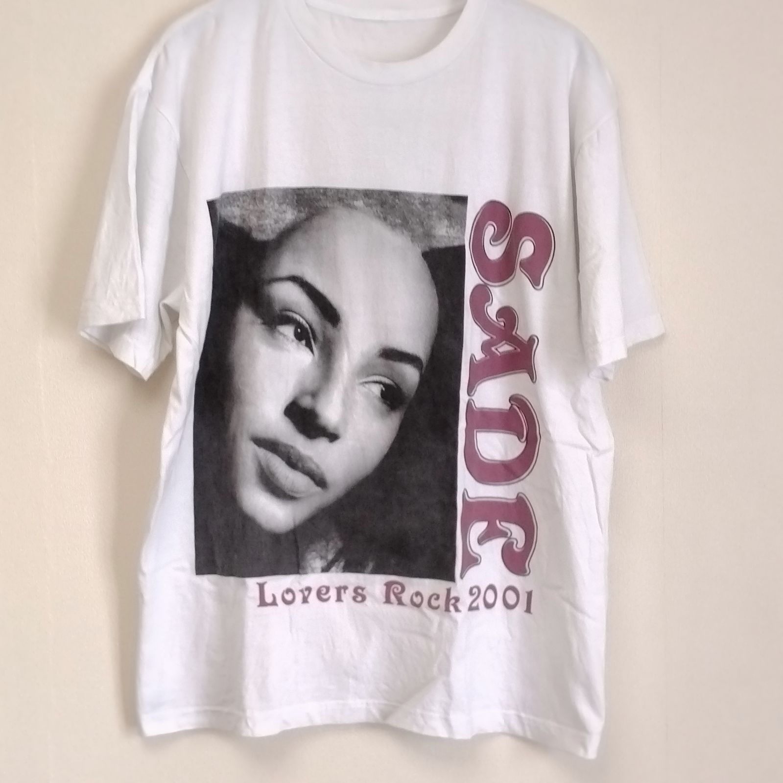 Sade  Tシャツ Lovers Rock Tour 2001 希少 XL