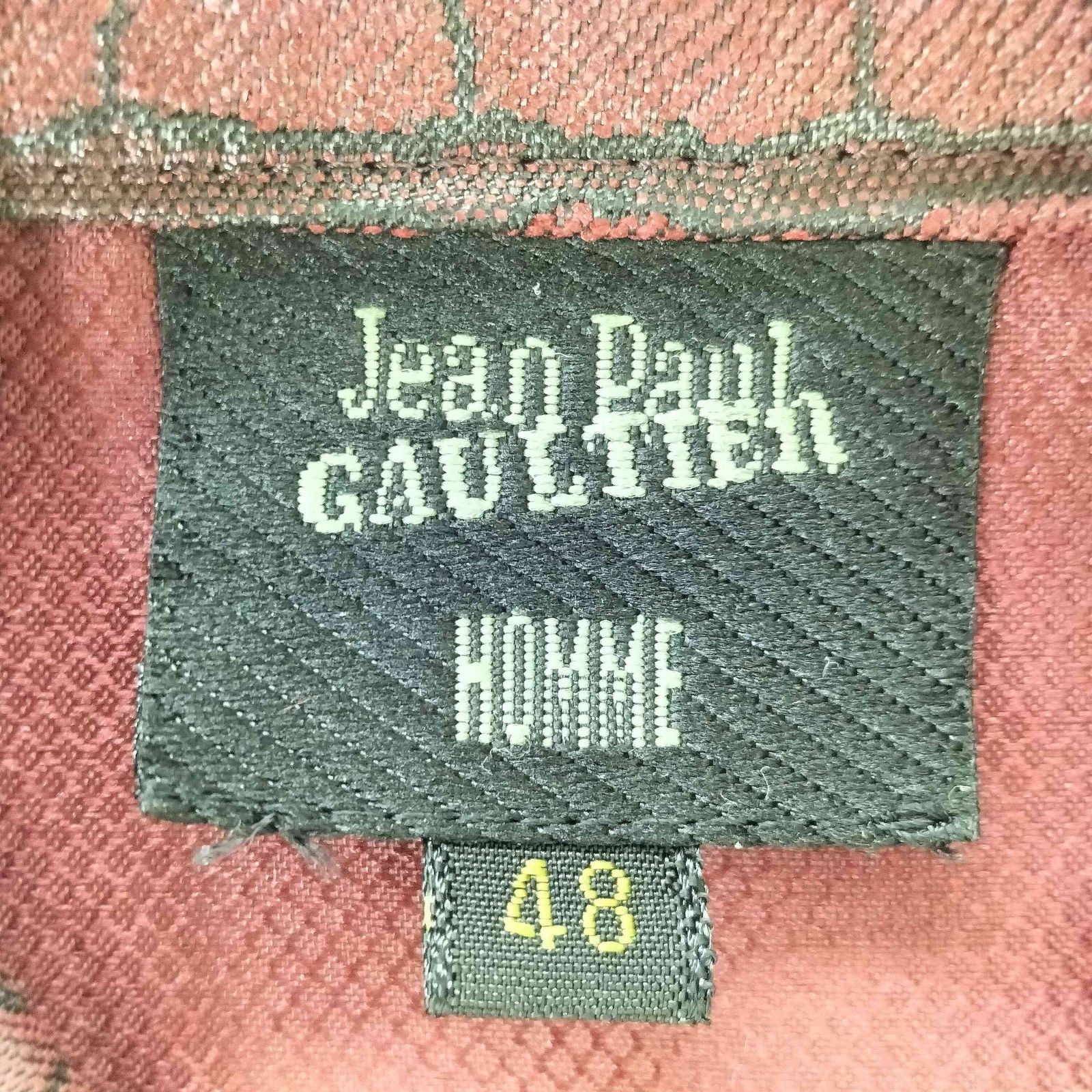 ジャンポールゴルチエオム Jean Paul GAULTIER HOMME パイソンドレスシャツ メンズ JPN：48 - メルカリ