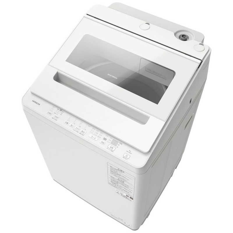 標準セッティング無料 ♥ 未開梱 日立 HITACHI 全自動洗濯機 洗濯8.0kg ビートウォッシュ ホワイト BW-V80M-W 送料無料