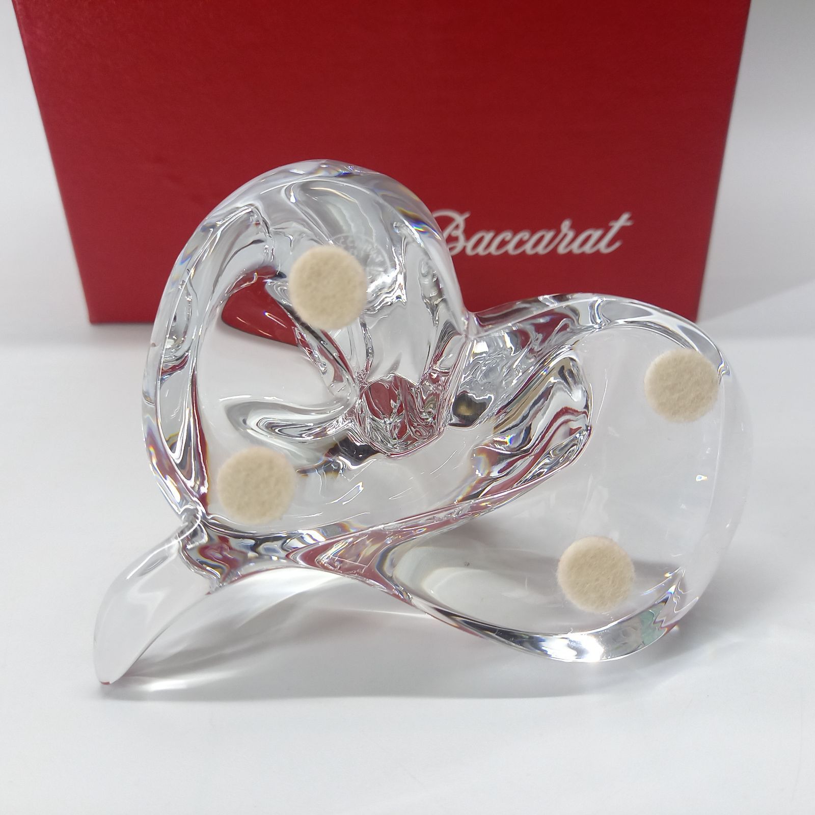 Baccarat バカラ 干支 巳 フィギュリン 置物 クリスタル ヘビ 蛇