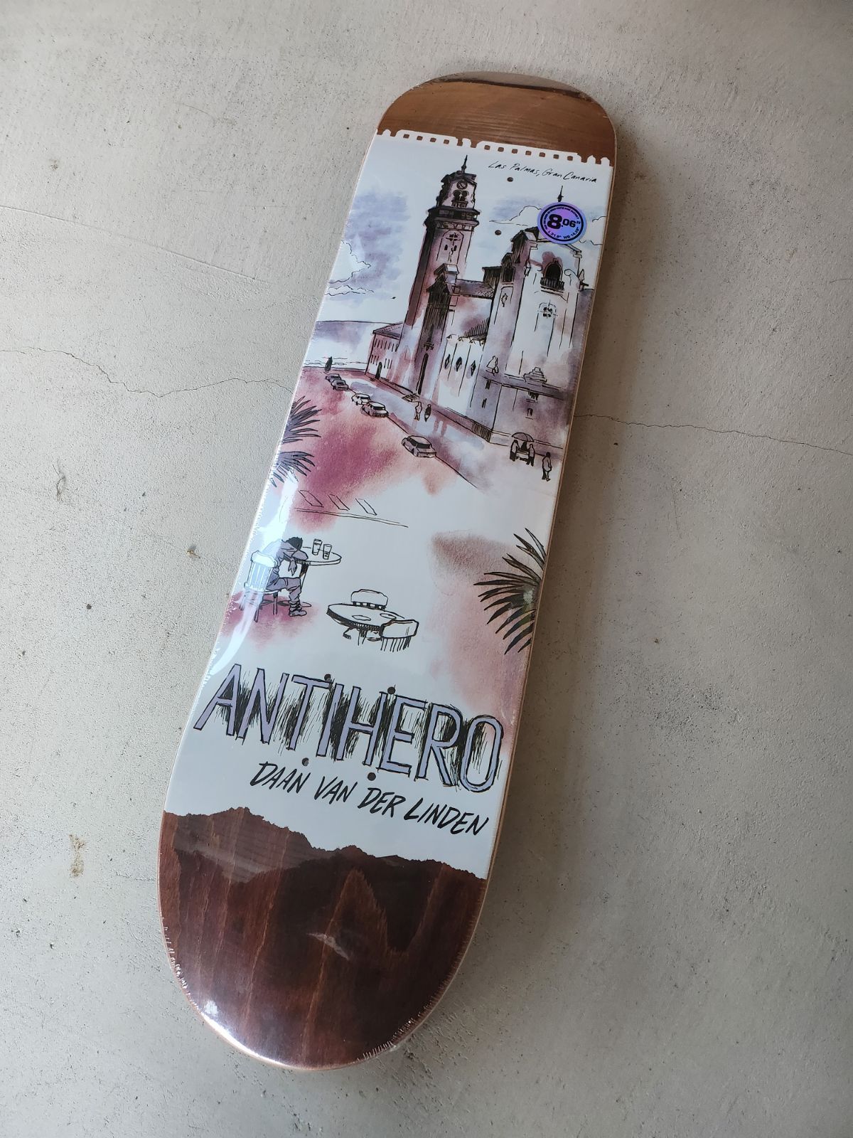 ANTI HERO デッキ 8.06