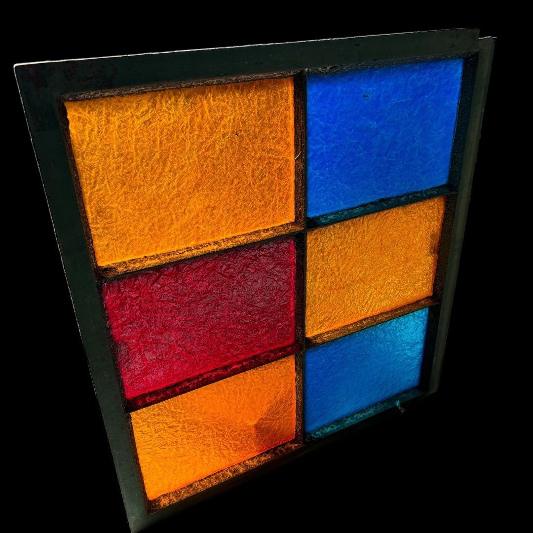 ボヘミアガラス花瓶21cm アンティーク品29049 ボヘミアガラス花瓶21cm