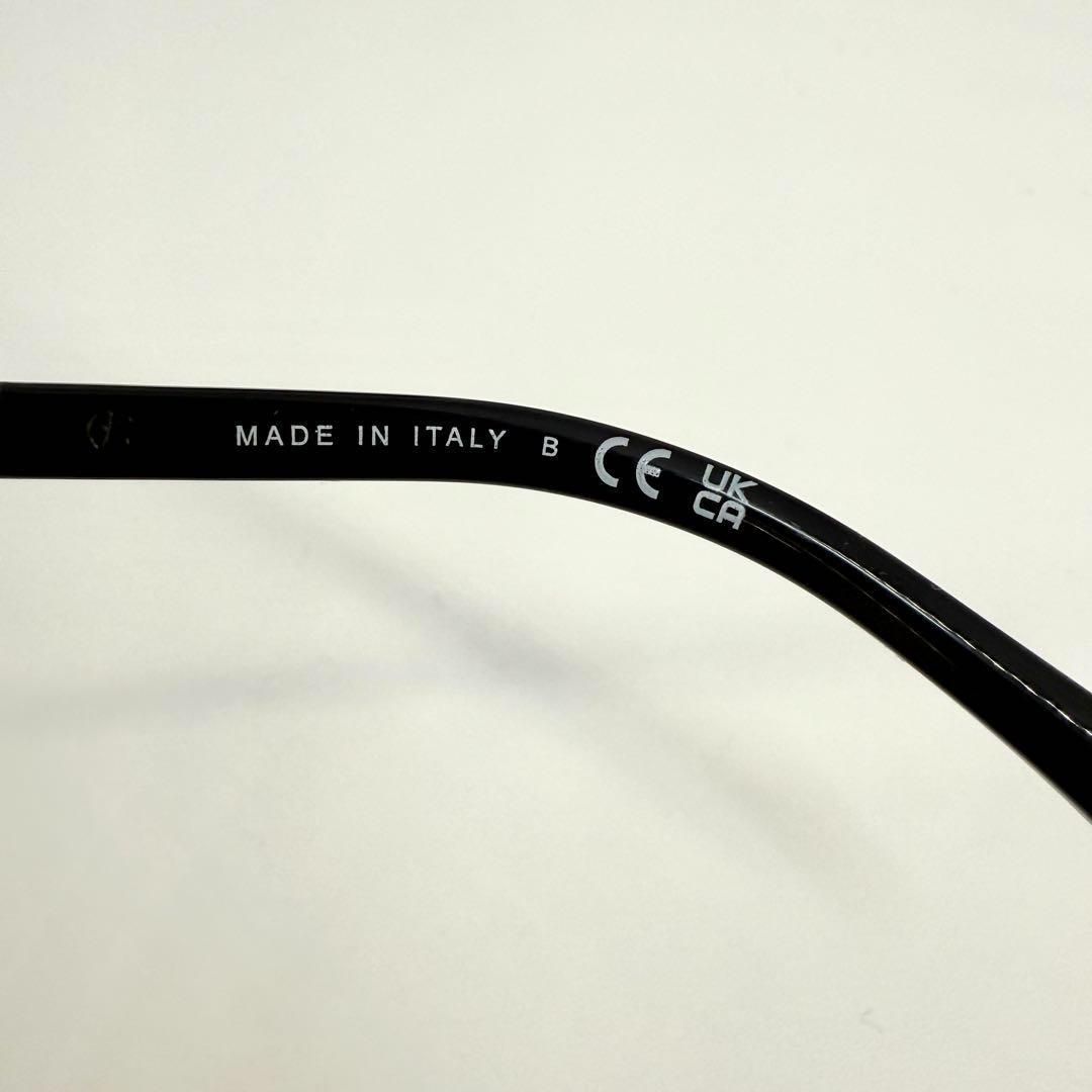 CHANEL サングラス 3441-S-A ココマーク レザー チェーン シャネル