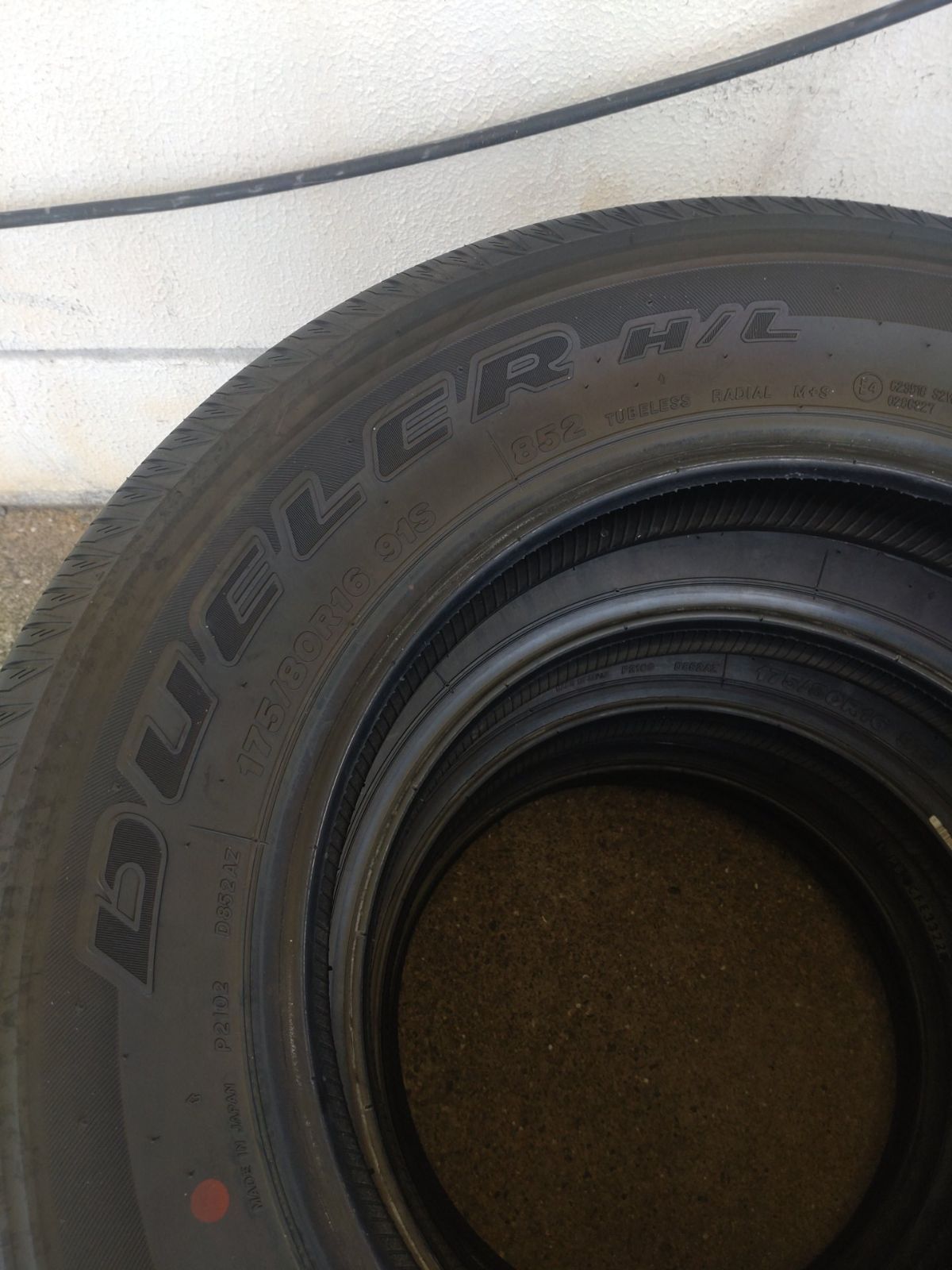 ブリヂストン DUELER H L 175 80R16 製 ジムニー タイヤ4本セット