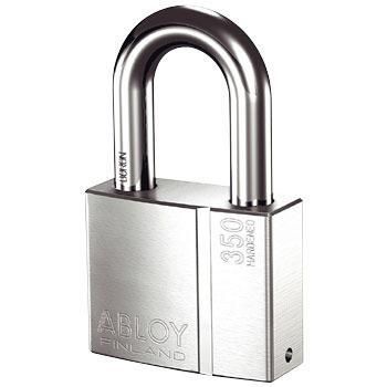 南京錠 PL350N-50 PADLOCK クロームメッキ ABLOY アブロイ 施設 現場 セキュリティ 防犯 カギ 鍵