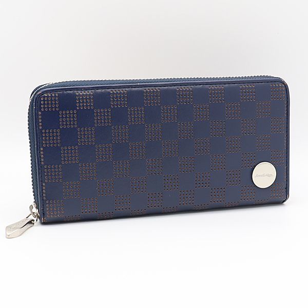 リピート アナグラム 長財布 ラウンドファスナー ブラック（2024/10/02