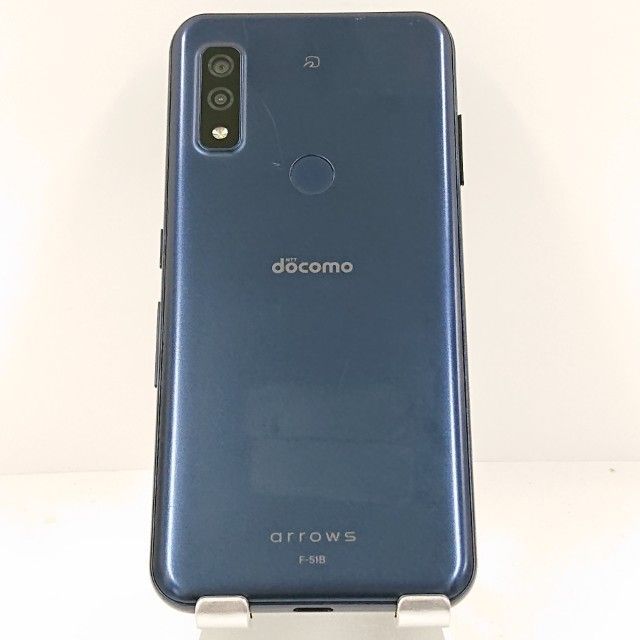docomo arrows F-51B ネイビー arrows We F-51B ドコモ ネイビー 送料無料 本体 c13701 - メルカリ