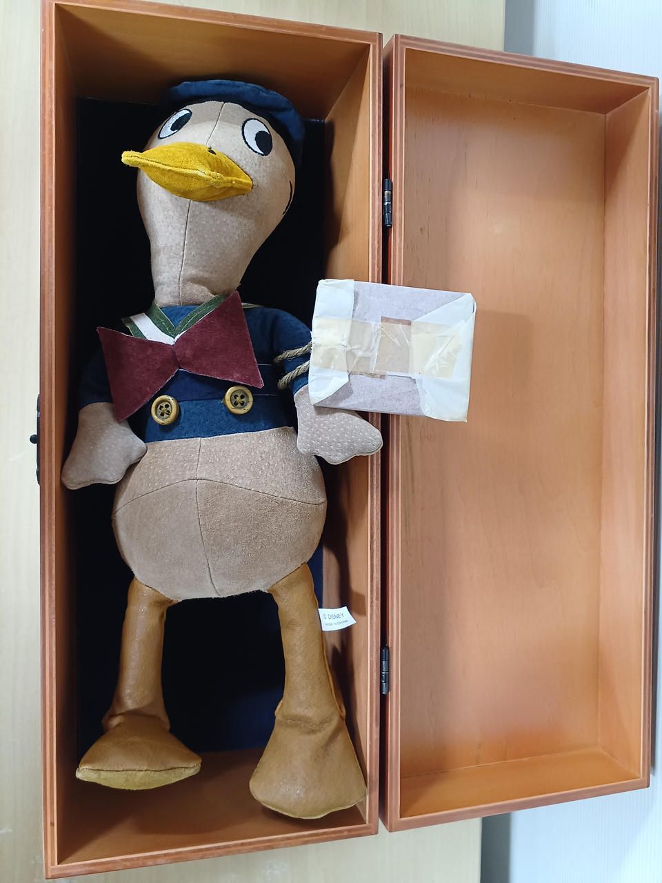 ディズニー 1930s風 ドナルドダック ドール 木箱入り 限定 レトロ人形