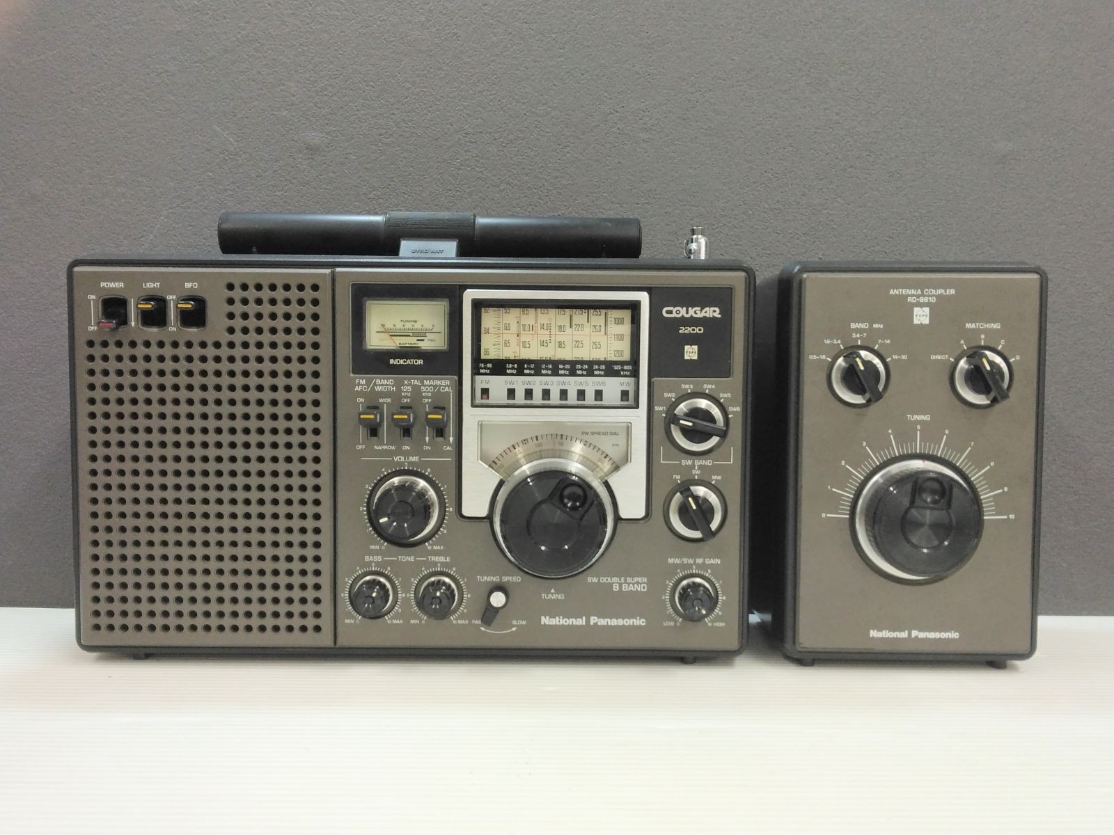 National Panasonic ラジオ COUGAR 2200 アンテナカップラー RD-9810