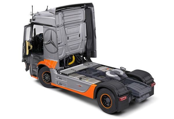 1/24 メルセデス ベンツ アクトロス 積載車 ダイキャストミニカー 1/24