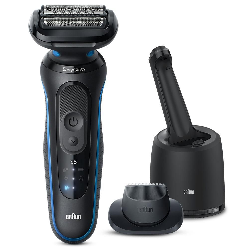 5営業日で発送 ブラウン BRAUN ブラウン 52-B7200cc シリーズ5 メンズシェーバー 洗浄機付きモデル ブルー 52B7200CC