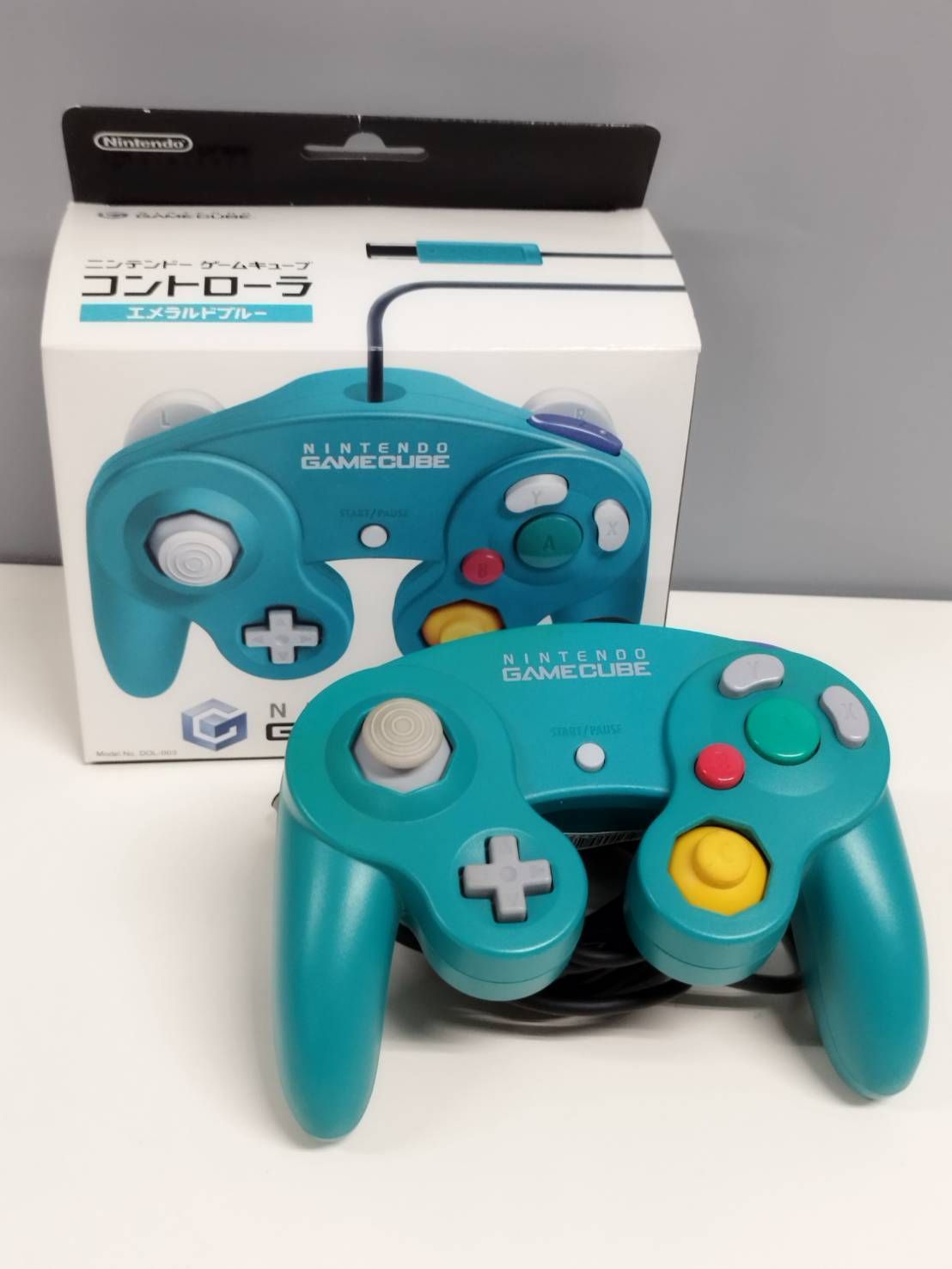 ☆【極美品】ゲームキューブ コントローラー エメラルド DOL-003 ニンテンドーゲームキューブコントローラー DOL-003 - メルカリ