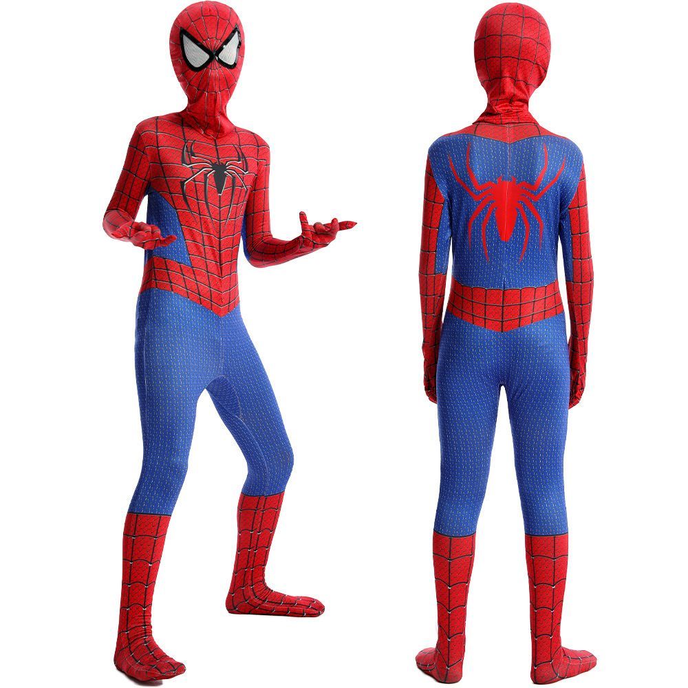 スパイダーマンコスプレ 10種類あり 子供から大人まで全身タイツ