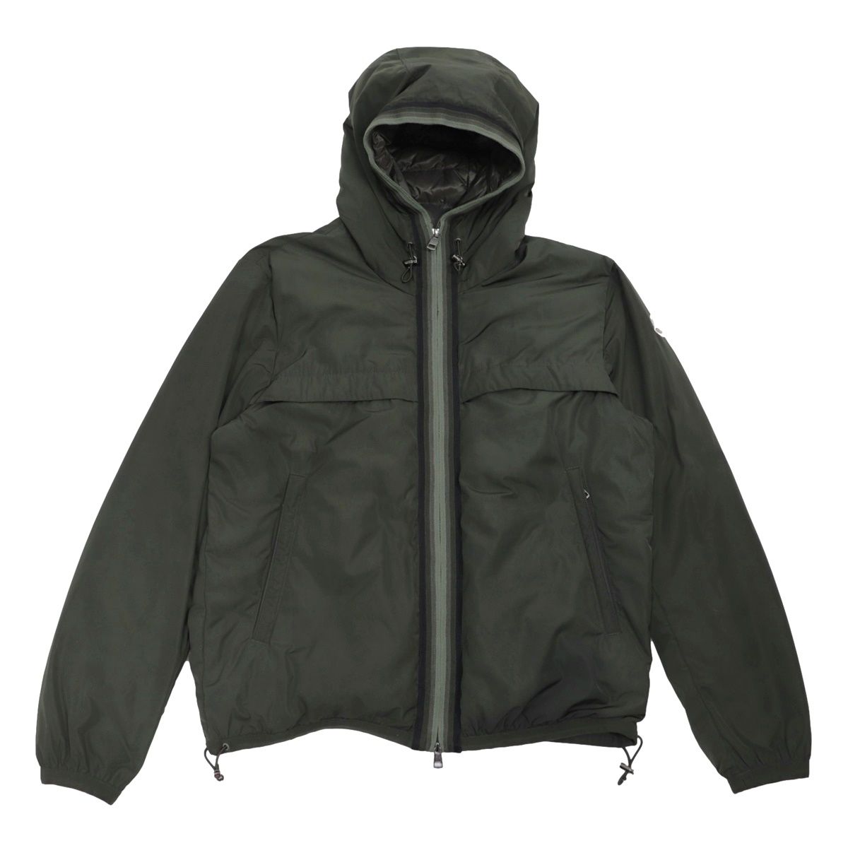 MONCLER ダウンジャケット カーキu0026黒 モンクレール MONCLER DAMAVAND GIUBBOTTO 1 H20911A00234_54A81