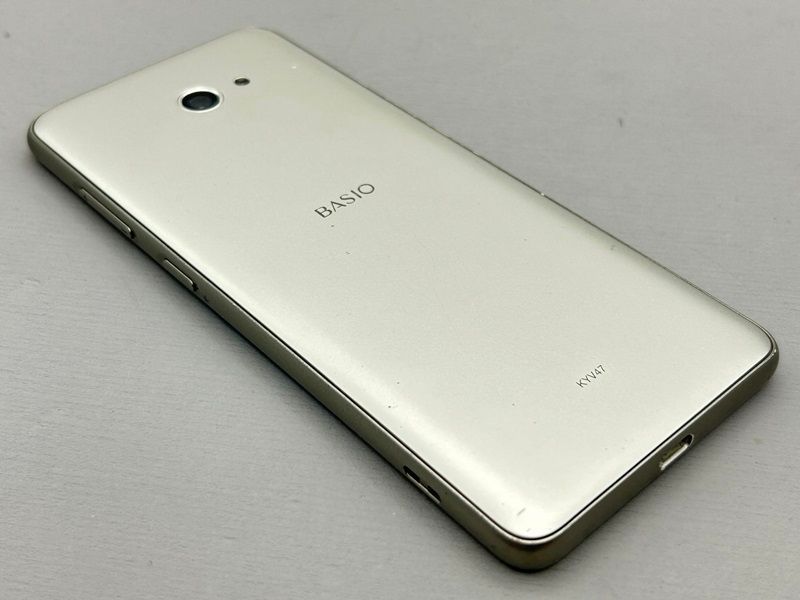 中古】KYV47-j BASIO4【良品中古 】 シャンパンゴールド SIM