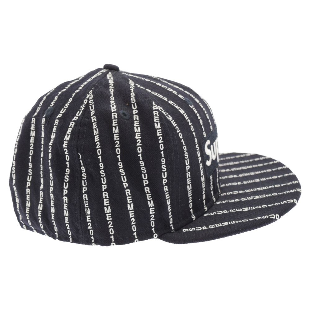 メンズ Supreme Text Stripe NEW ERA 7 1/2
