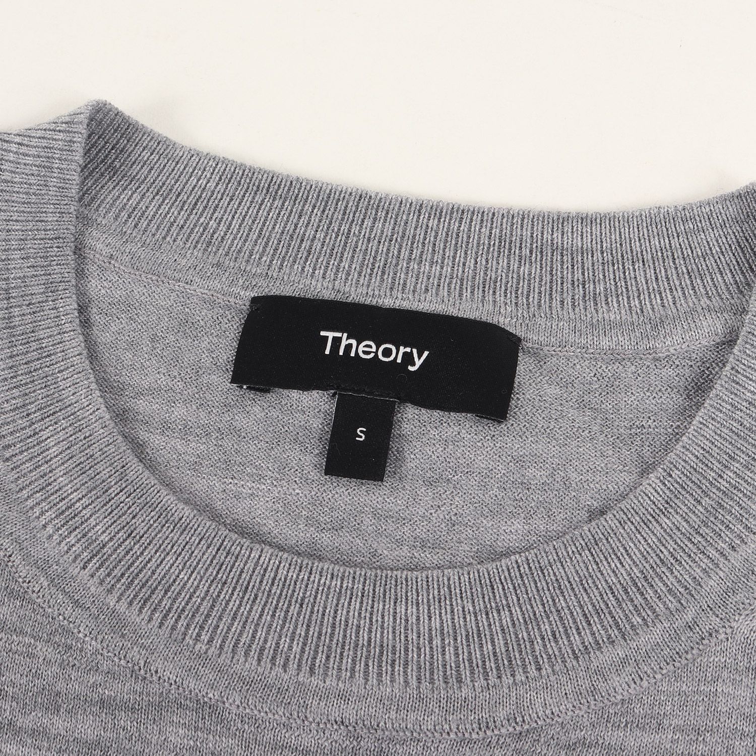 美品】Theory セオリー ニット サイズ:S / 24AW プレーン クルーネック