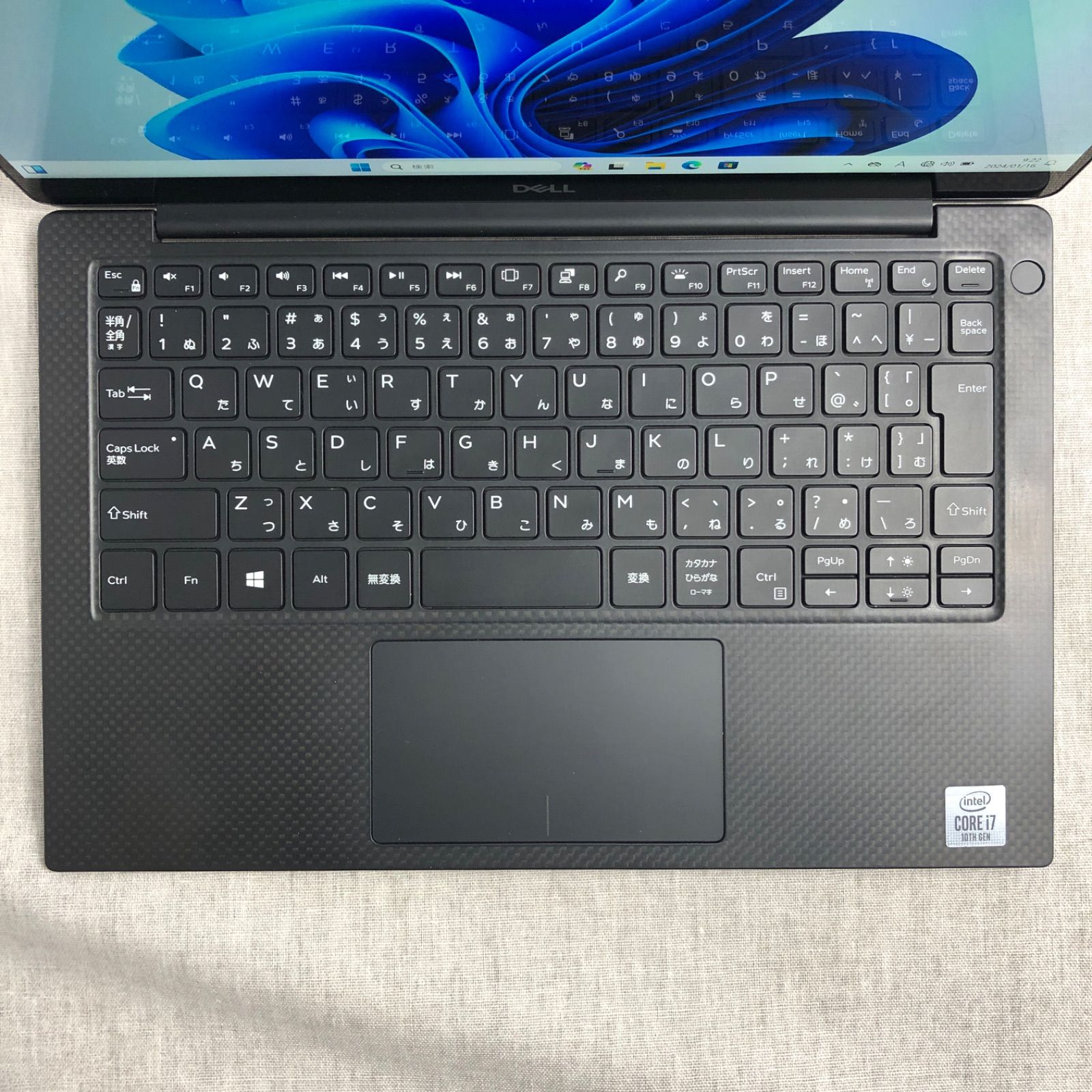 バッテリー良好】ノートPC デル DELL XPS 13 7390【i7-10710U・メモリ 
