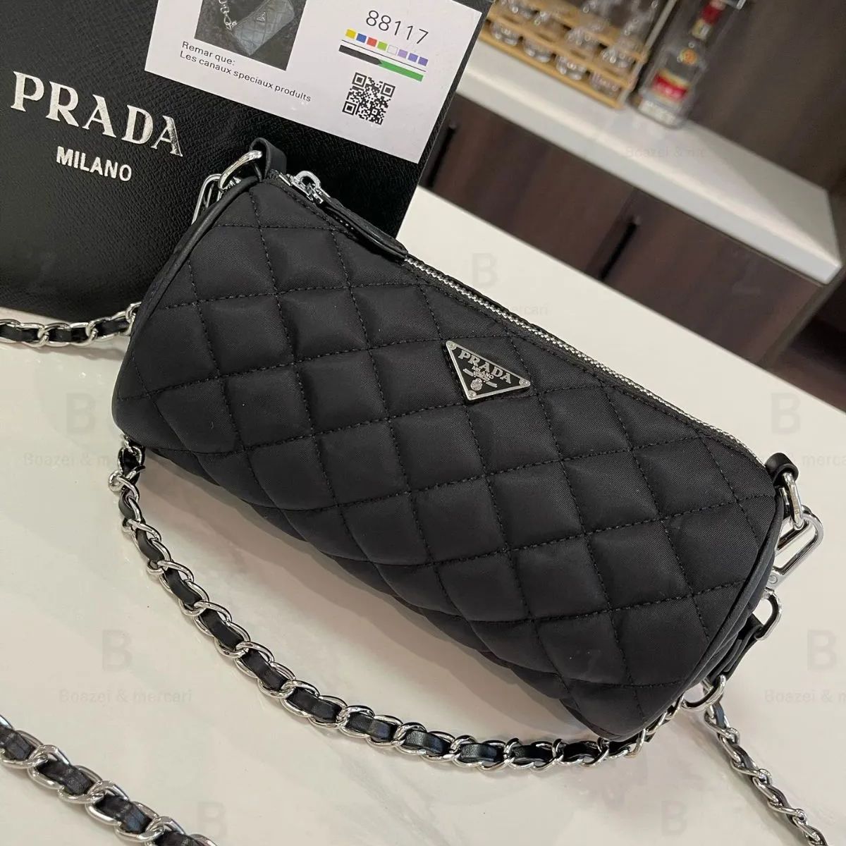 新品 pradaブラック プラダ ノベルティ ショルダーバッグ プラダ - メルカリ