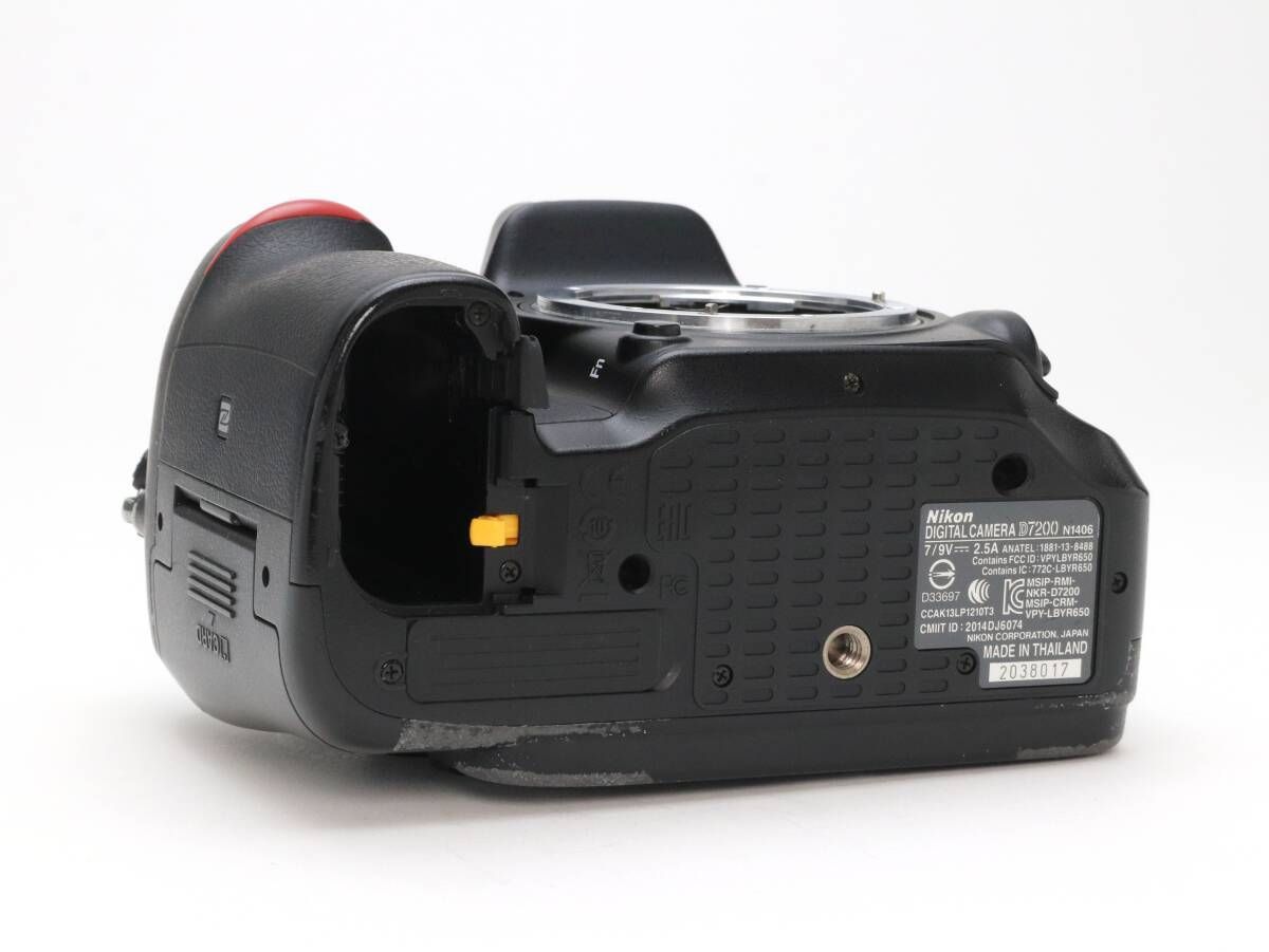 D (難あり) Nikon ニコン D7200 ボディ シャッター数 93,779枚