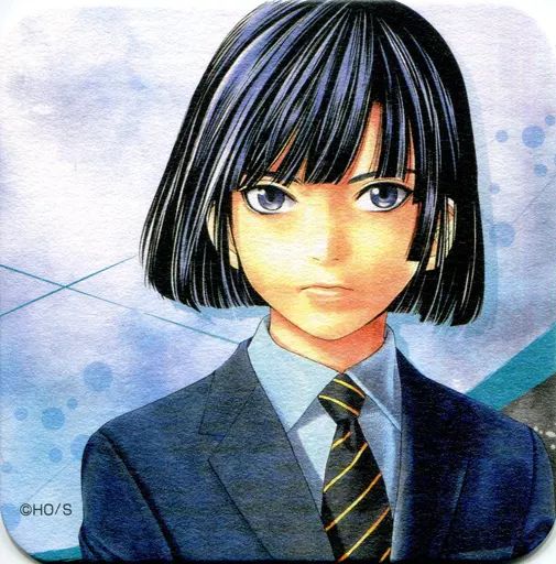 コースター キャラクター 塔矢アキラ ヒカルの碁 画業30周年記念 小畑健展 NEVER COMPLETE アートコースター