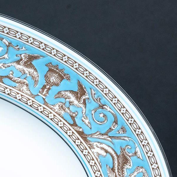 ウェッジウッドフロレンティーンターコイズオーバルプラター36cmプレート