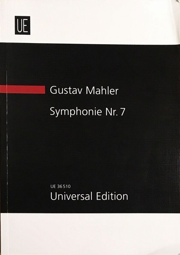 マーラー 交響曲第7番 オーケストラ スタディスコア 輸入楽譜 Gustav Mahler Symphonie Nr. 7 洋書 小型スコア