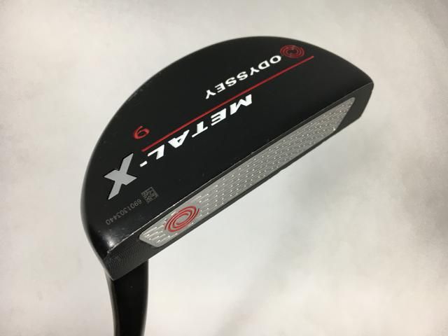 【中古ゴルフクラブ】オデッセイ METAL-X (メタルエックス) #9 パター オリジナルスチール パター【14日間返品OK】