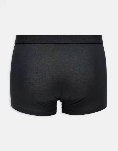  マンゴ メンズ ブリーフパンツ アンダーウェア Mango 3 pack boxers in black トランクス 下着 アンダーウェア