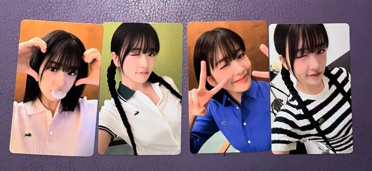 IVE ユジン　LACOSTE トレカ　SET ラコステ　yujin 4枚 IVE ユジン LACOSTE トレカ SET ラコステ yujin 4枚 - メルカリ