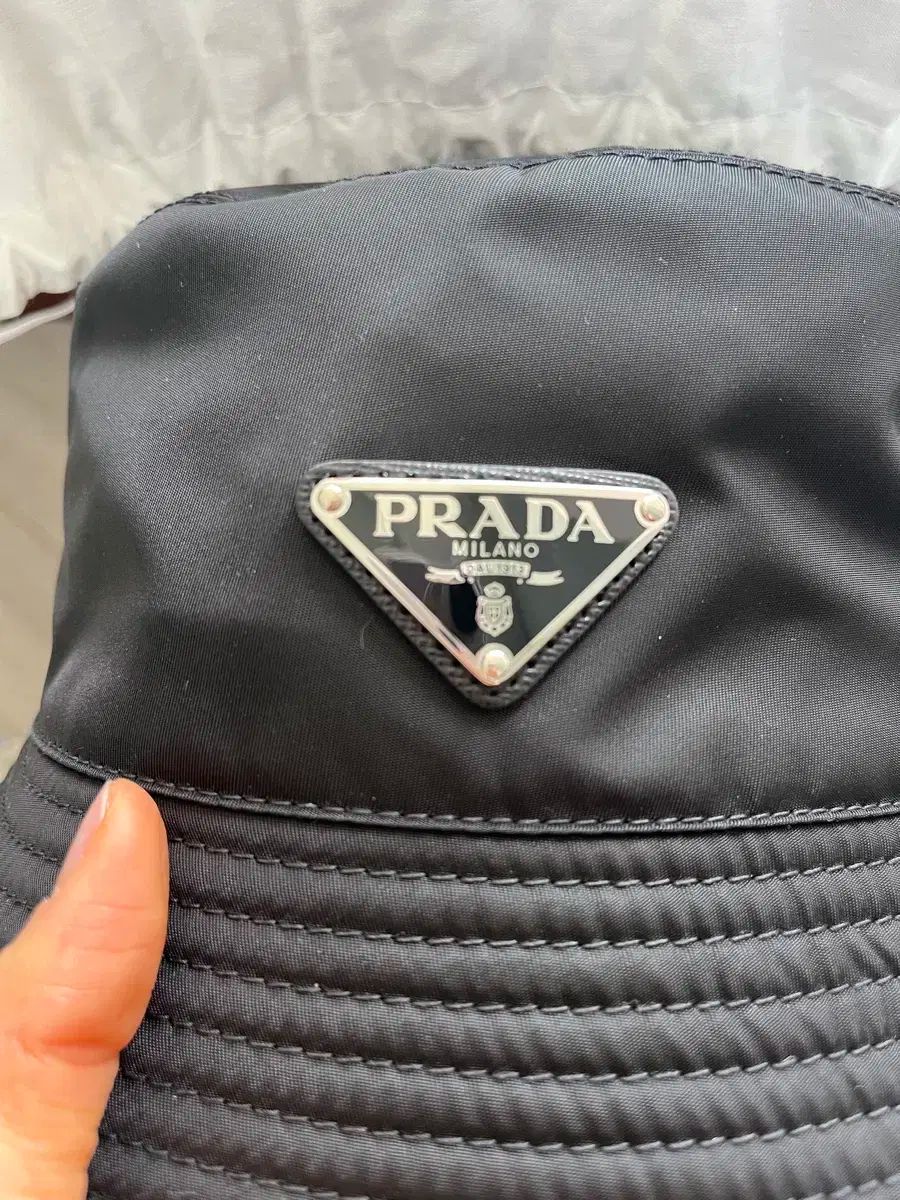 プラダナイロンバケットハット sizeL プラダバケットハット L PRADA