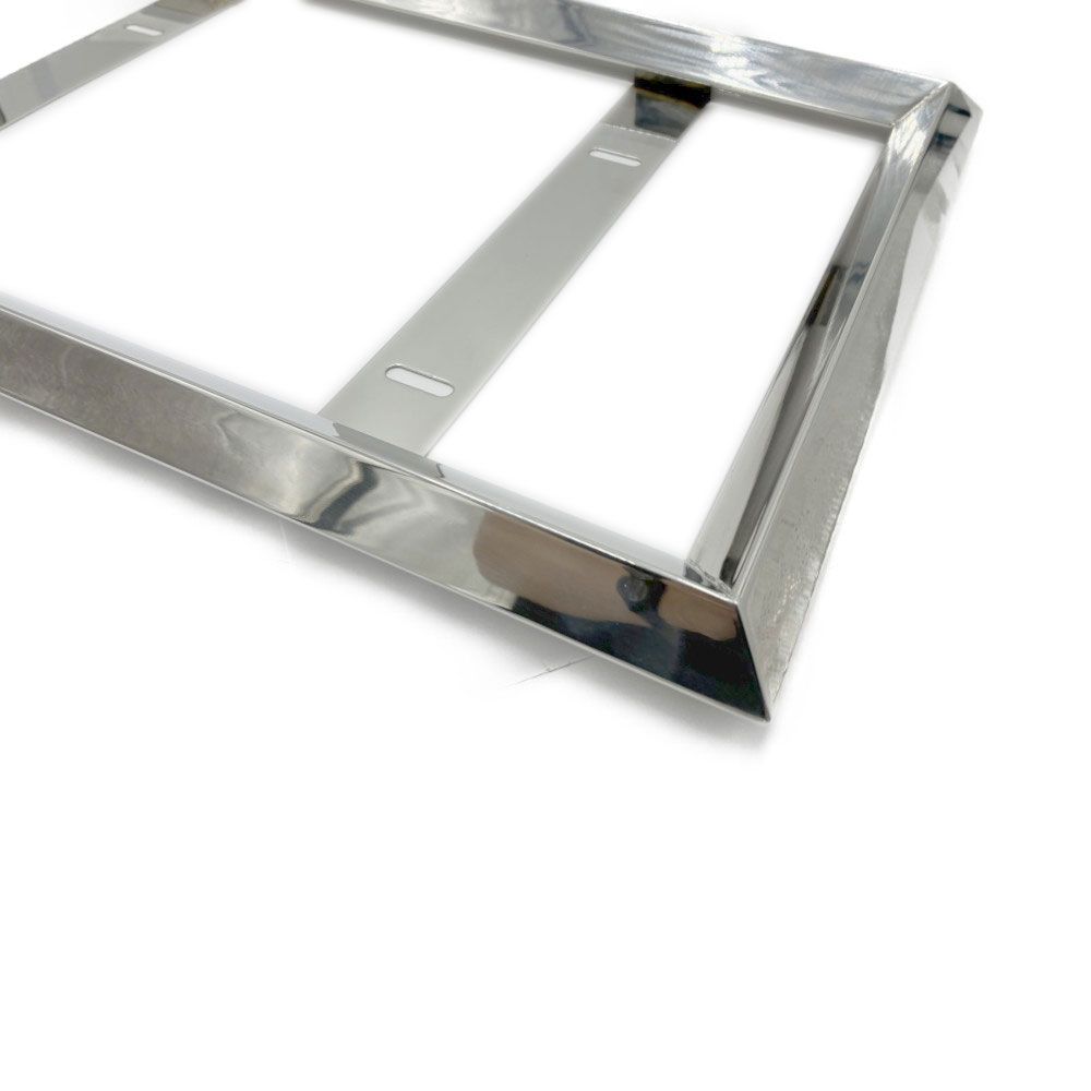 本日 アウトレット 在庫処分 JET DXナンバープレート枠 大型用 25mm角パイプおこし ステンレス 501126