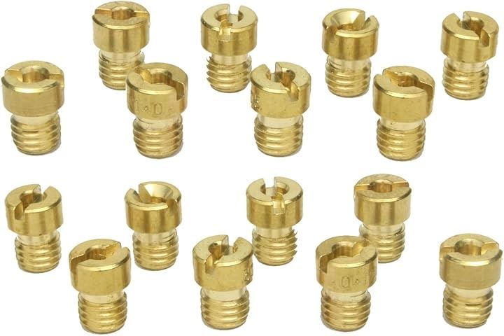 SCGEHA 互換品 カワサキ車適合 キャブレターメインジェットセット ケイヒンCVKキャブレタ一適合 #90～#150 16種類 各4個