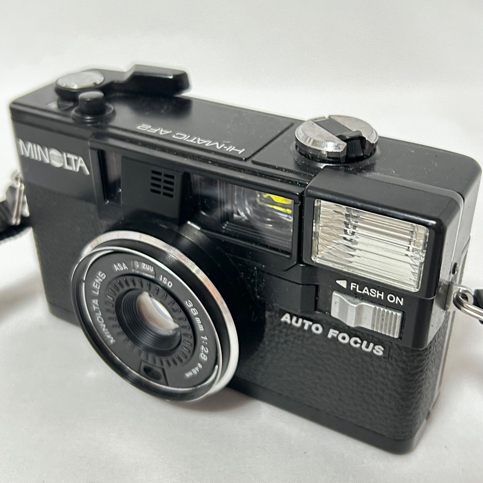 外観程度 MINOLTA HI MATIC AF 2 38 mm F 8 通電 ミノルタ 247