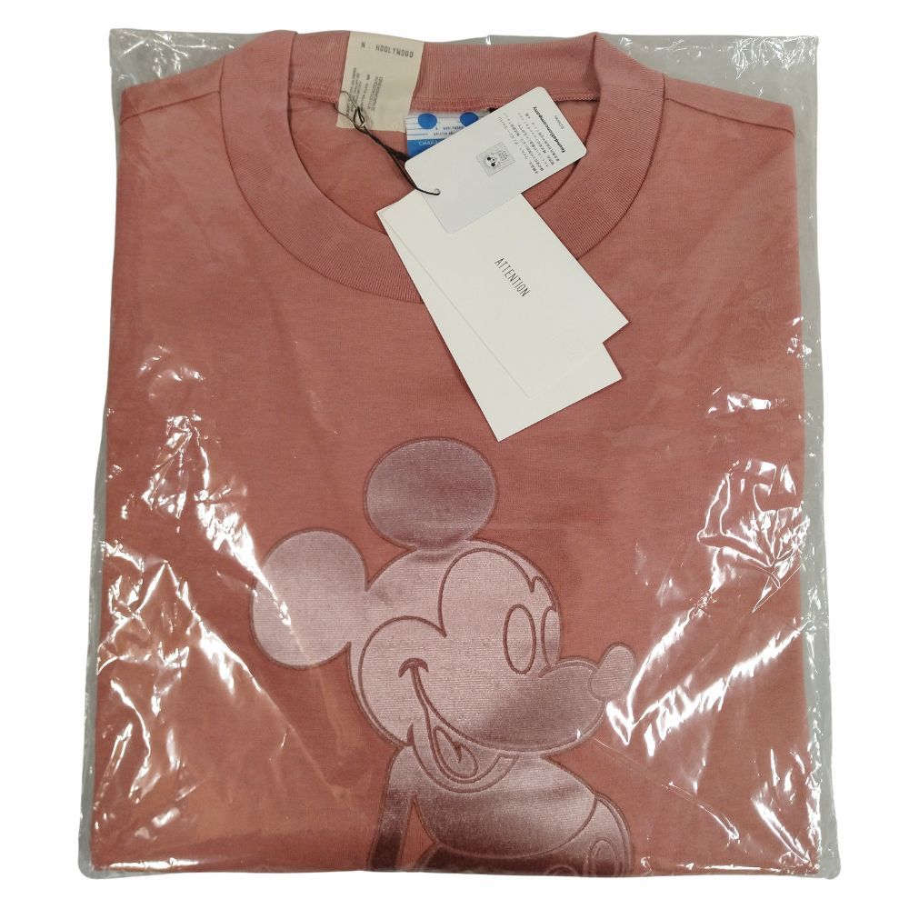 N.HOOLYWOOD エヌハリウッド pieces × Disney 品番 1244-CS01-001 ミッキーマウス Tシャツ 半袖 サイズ 40 正規品 / 34646