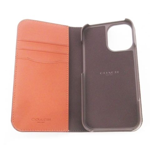 COACH コーチ IPHONE 16 ケース シグネチャー キャンバス 未使用