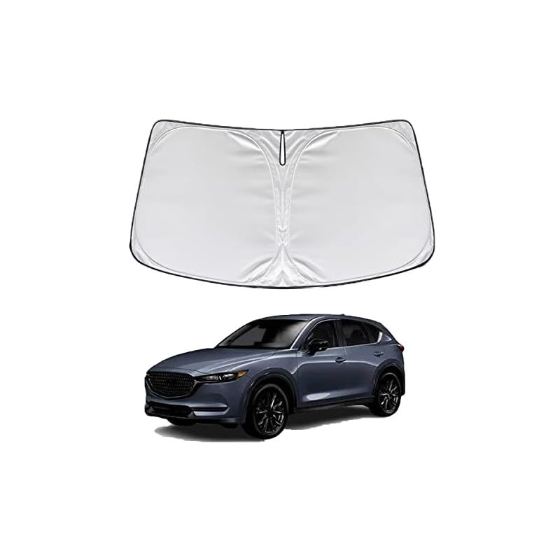 マツダ との互換性あり CX5 サンシェード CX-5 フロントサンシェード KF系 車用サンシェード 遮光フロントシェイド フロントガラス サンシェード 車種専用設計 KFEP KF5P KF2P 2017年2月-現行 高密度