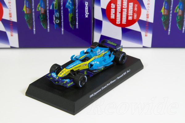 京商　歴代の日本GP 優勝マシンコレクションVol.4 ベネトン　ルノー　鈴鹿 Amazon | 全4種セット BOX 京商 1/64 歴代の日本GP優勝マシン