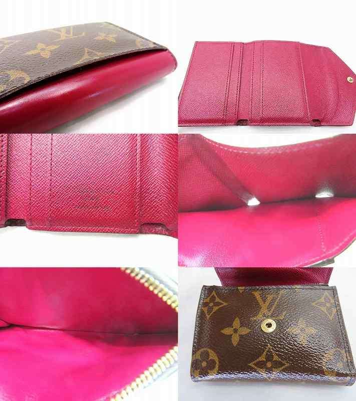s24g-903x 【中古】LOUIS VUITTON　ﾙｲｳﾞｨﾄﾝ　ﾎﾟﾙﾄ　ﾌｫｲﾕ　ｿﾞｴ　ﾓﾉｸﾞﾗﾑ　M62932　ｺﾝﾊﾟｸﾄｳｫﾚｯﾄ　三つ折り財布 LOUIS VUITTON - s24g-903x 【中古】LOUIS VUITTON ﾙｲｳﾞｨﾄﾝ ﾎﾟﾙﾄ ﾌｫｲﾕ