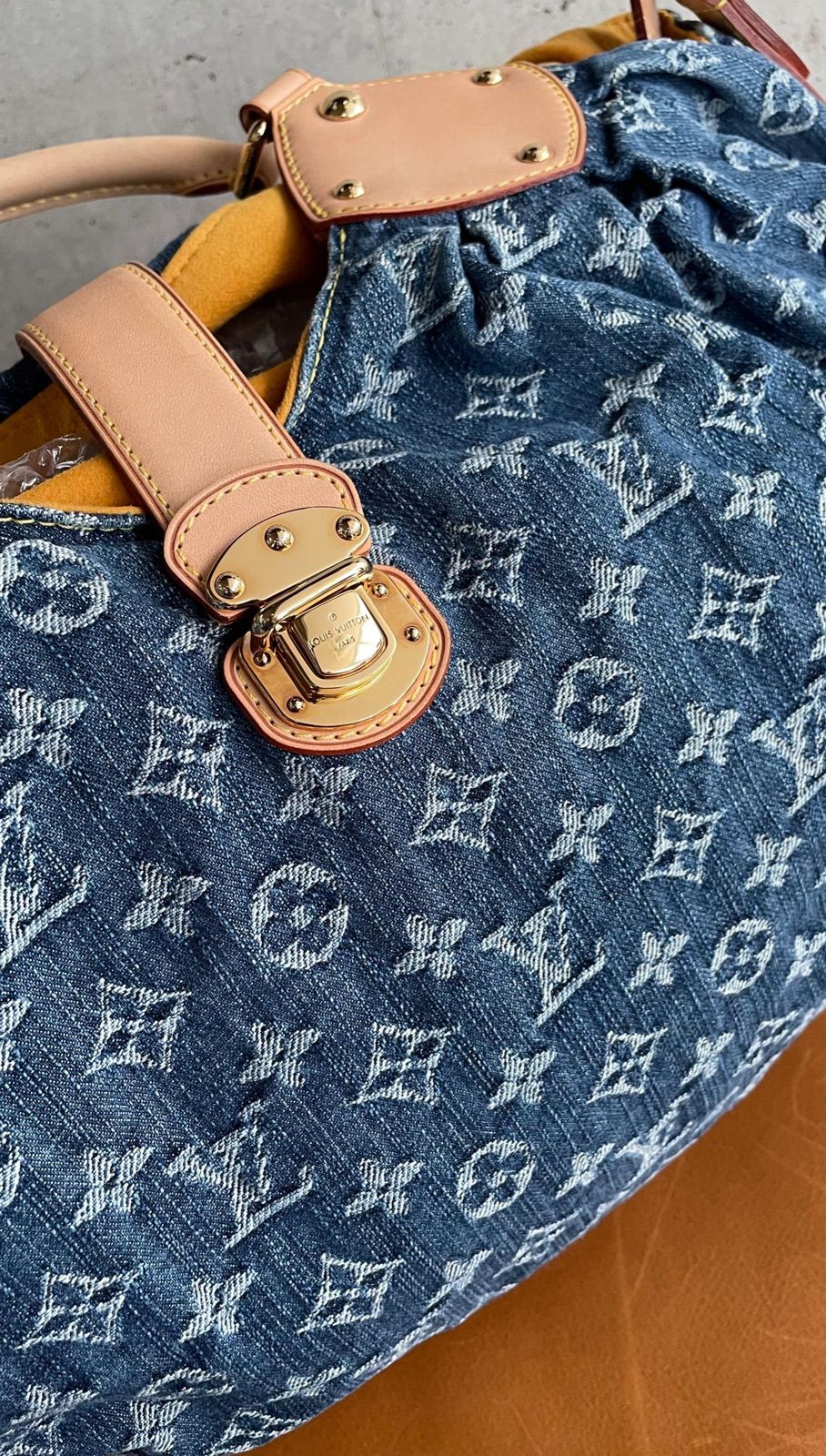 LOUIS VUITTON ルイヴィトン モノグラムデニム XL M95515