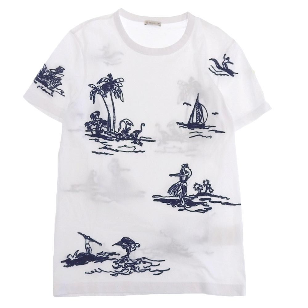 超美品 モンクレール 2016年 C10918035151 MAGLIA T-SHIRT オーシャン 