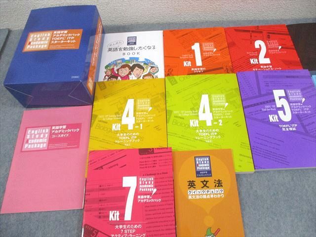 アルク 英語学習アカデミックパック TOEFL ITPスターターキット 未使用 