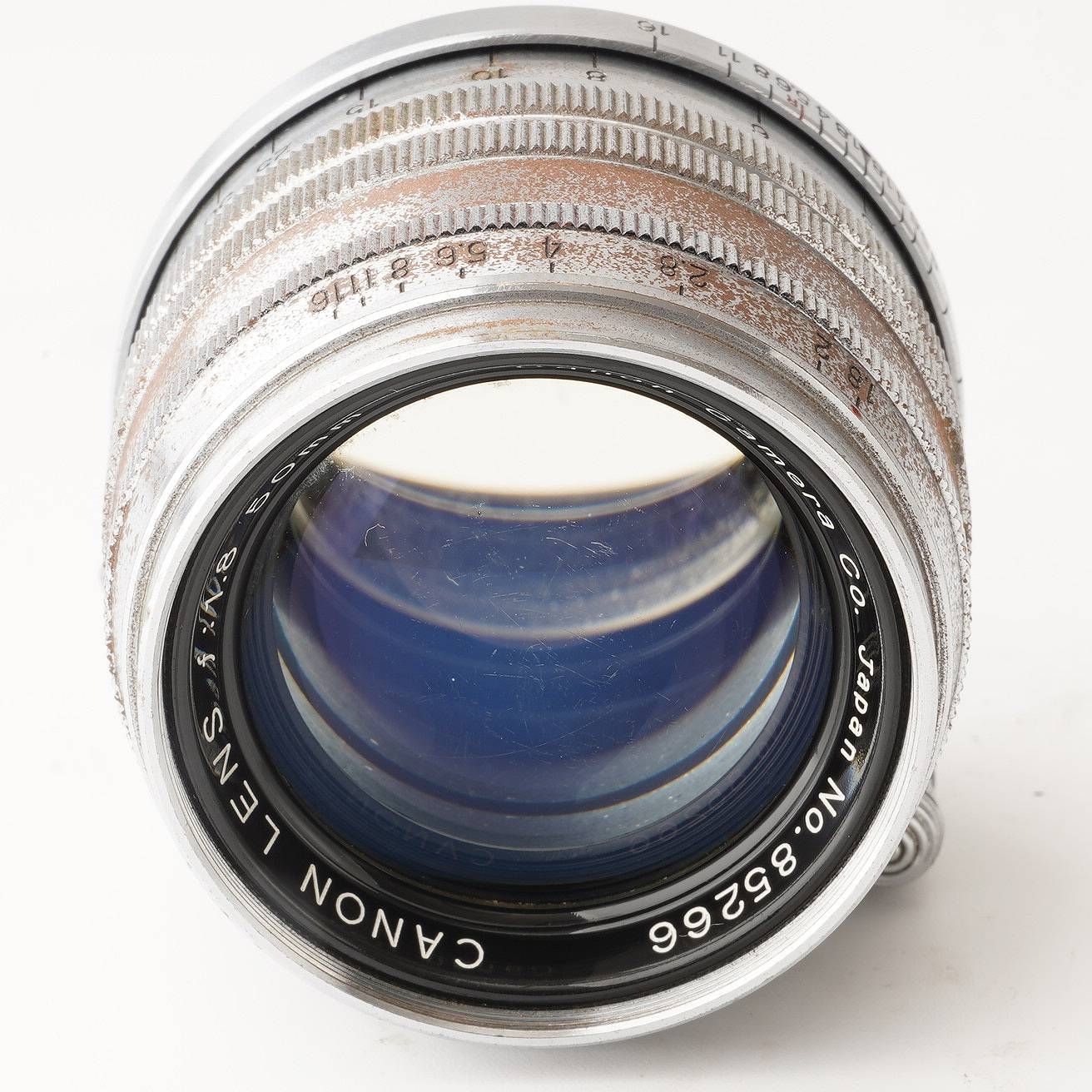 良品 キャノン Canon 50mm F1.8 返品保証 L39マウント 50mm f1.8 II型 L39マウント用 γA4754-2M2B-ψ | キヤノン