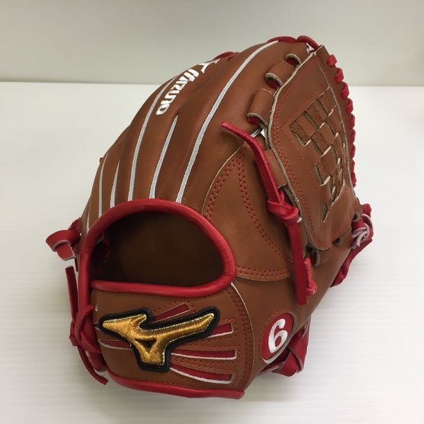 中古品 ミズノ MIZUNO ミズノプロ 軟式 内野手用オーダーグローブ HAGA  