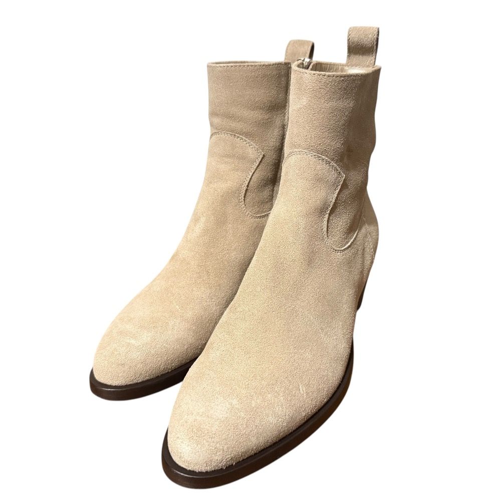 中古】美品 JIMMY CHOO AND KAIA ジミーチュウ スエード ヒールブーツ  