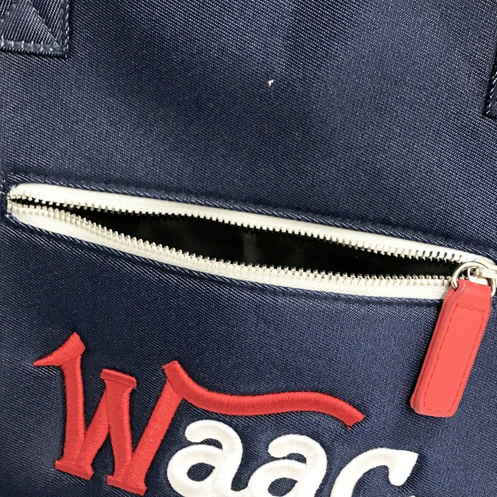 WAAC ワック 2WAY ボストンバッグ デニム ネイビー系 [240101454787