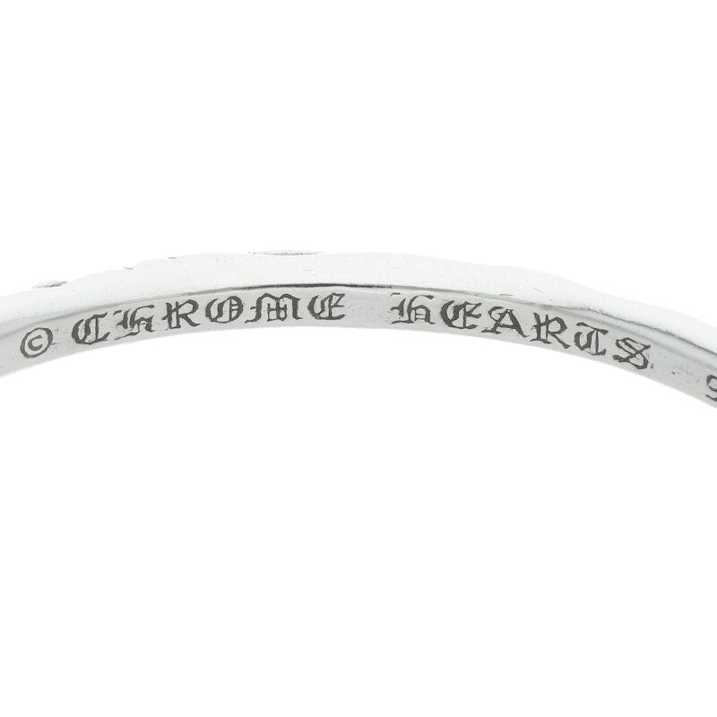 クロムハーツ BANGLE SCROLL/スクロールバンド シルバーブレスレット