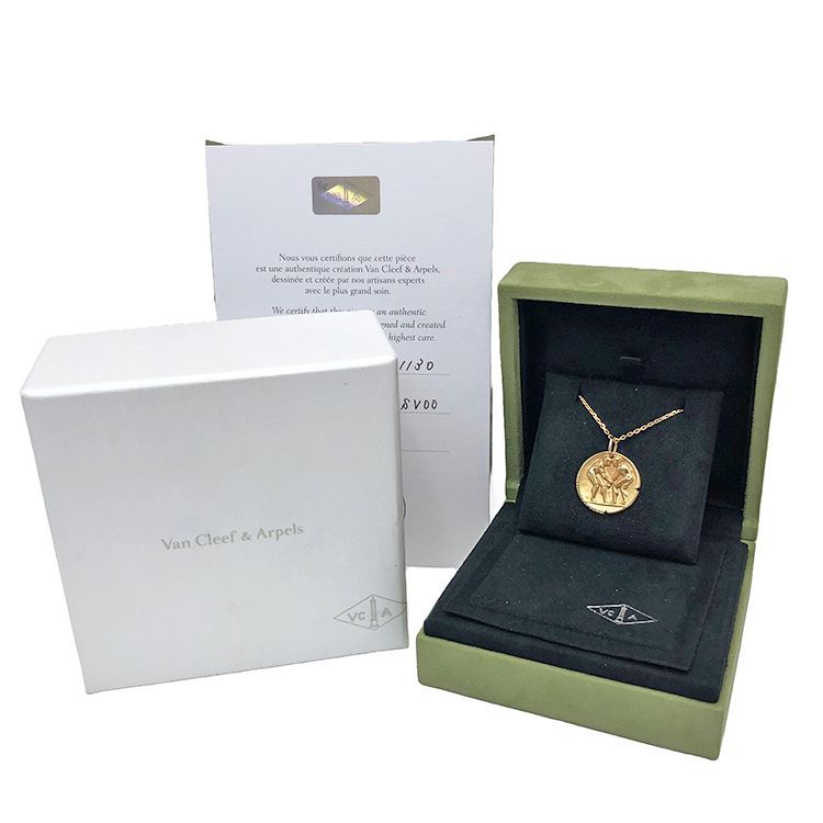 VanCleef&Arpels ヴァンクリーフ＆アーペル ゾディアック メダル