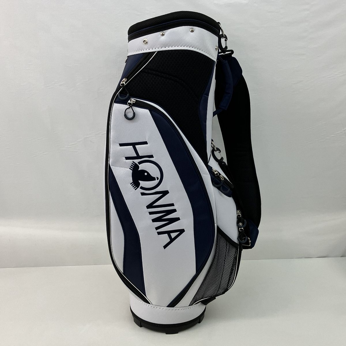 HONMA キャディバッグ CB-1732 5口 9型 ホワイト×ブルー ゴルフ HONMA キャディバッグ CB-1732 5口 9型 ホワイト×ブルー ゴルフ
