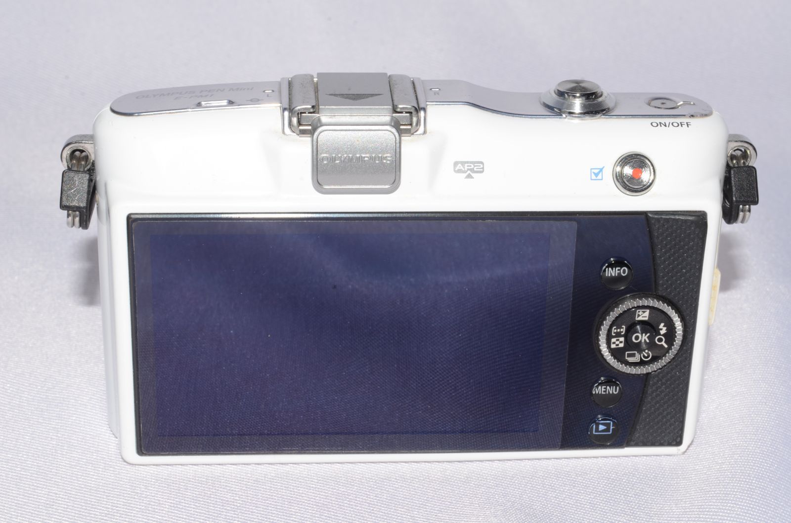 難あり】OLYMPUS PEN mini E-PM1 ボディ ホワイト - メルカリ